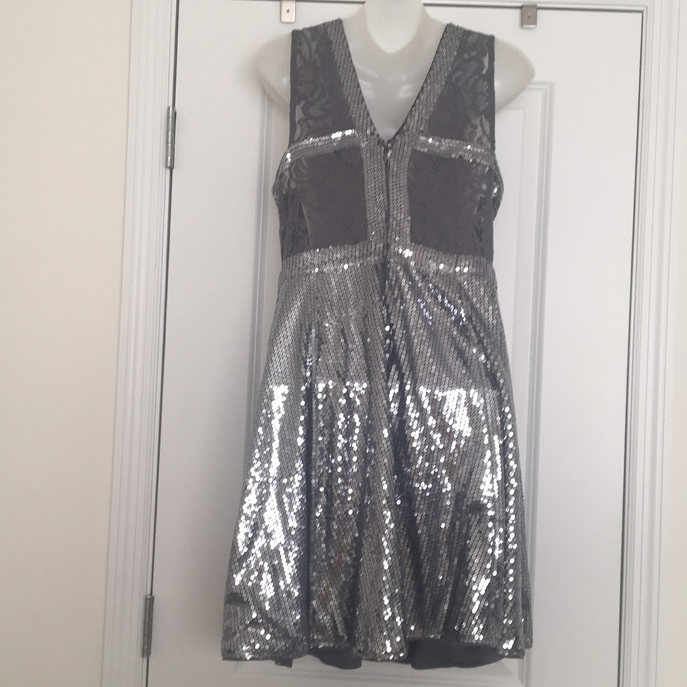 SOLD Soieblu Sequin Party Dress - Picture 2 of 7